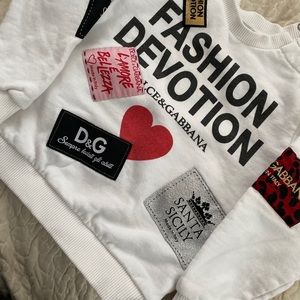 Dolce and Gabbana baby sweatshirt